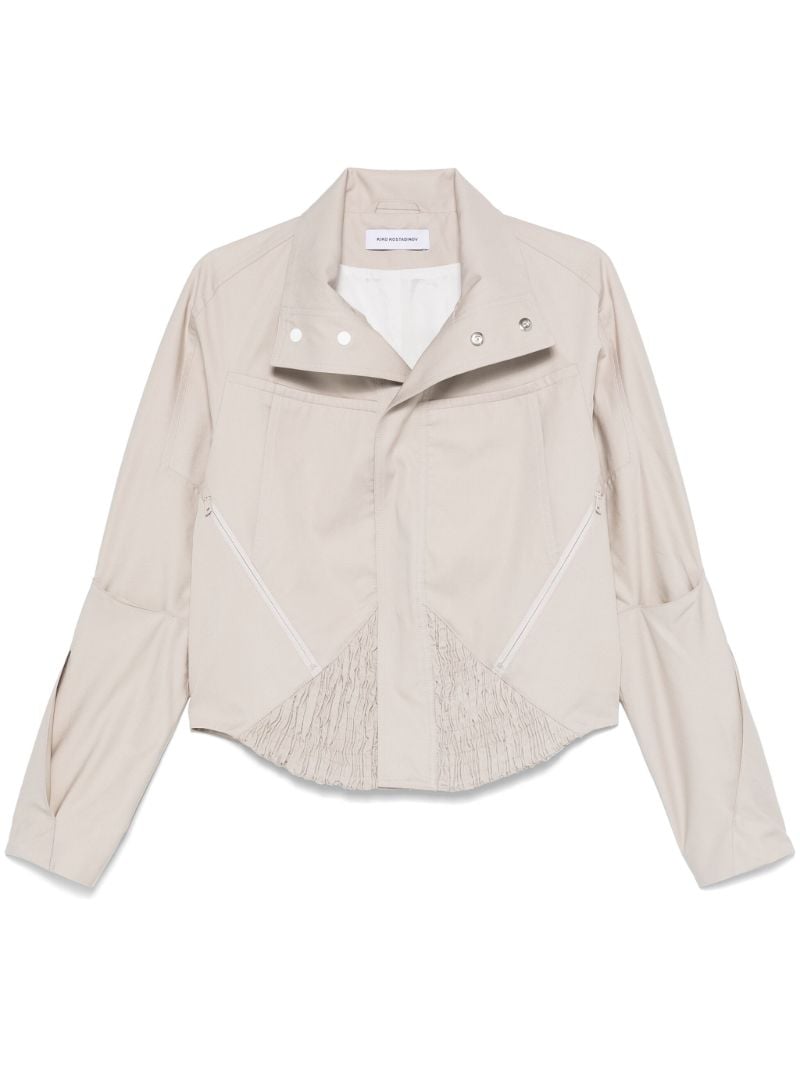 Neutrals Zafar Cropped Jacket