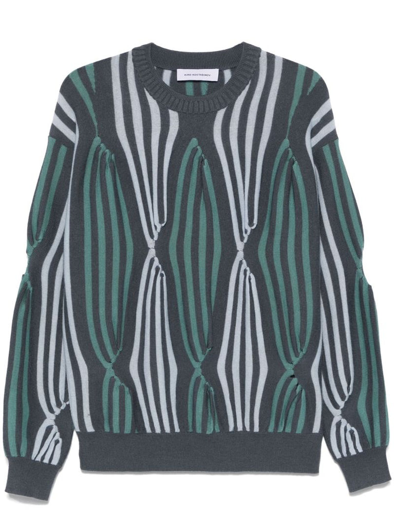 Green Solix Sweater