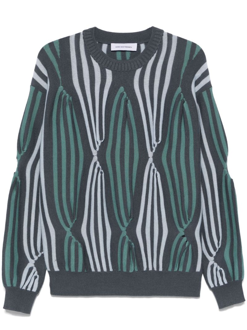 Green Solix Sweater