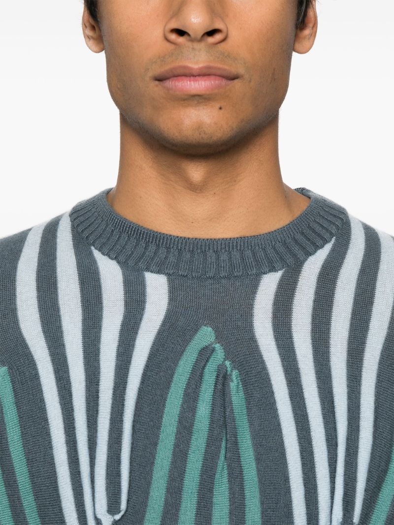 Green Solix Sweater
