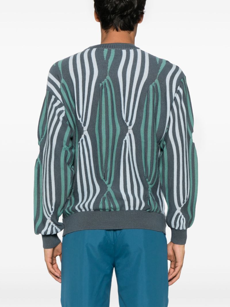 Green Solix Sweater