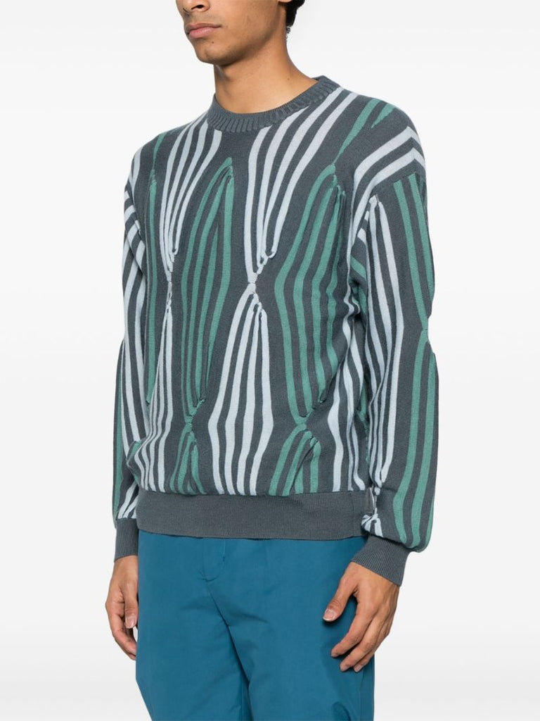 Green Solix Sweater