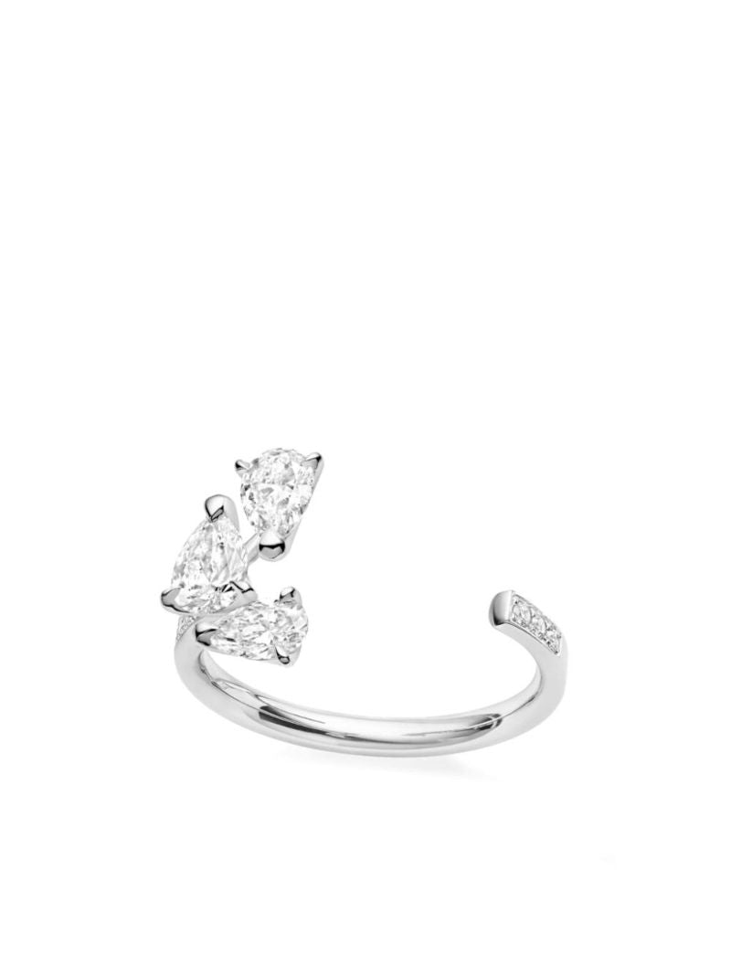 18kt White Gold Continuity Diamond Ring
