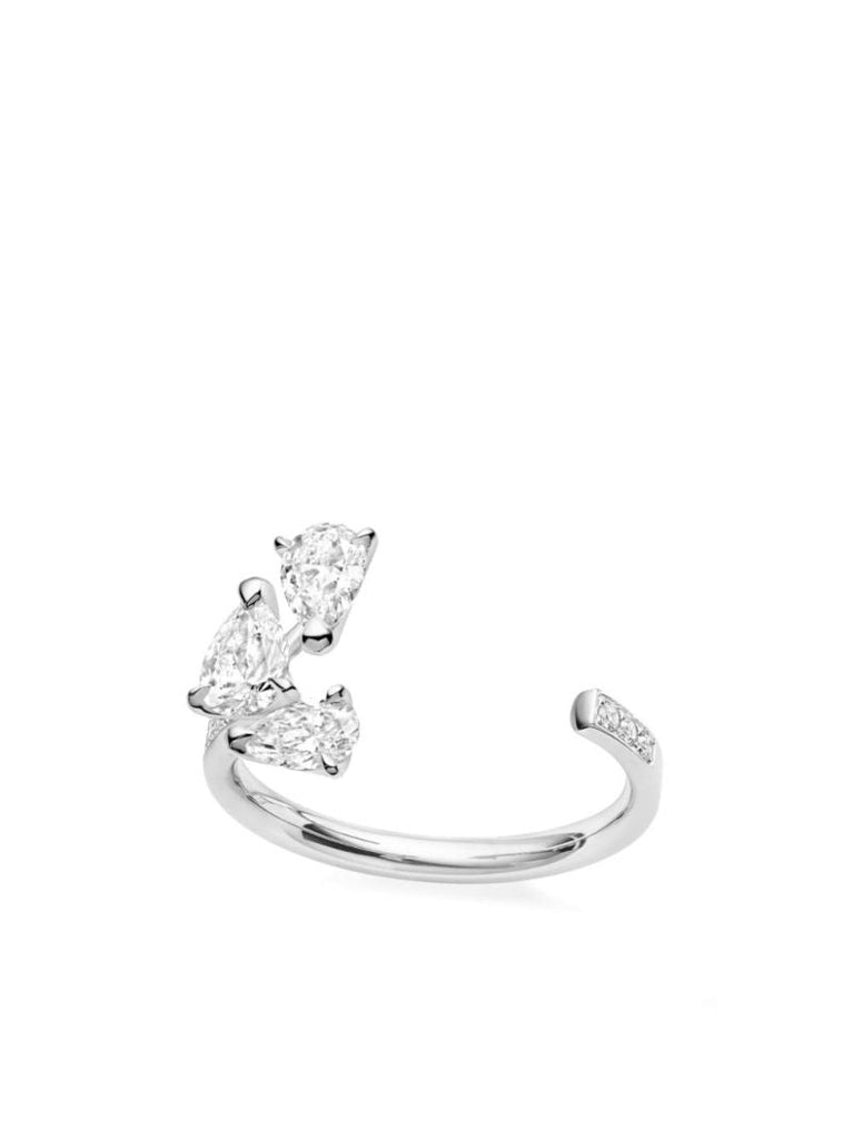 18kt White Gold Continuity Diamond Ring