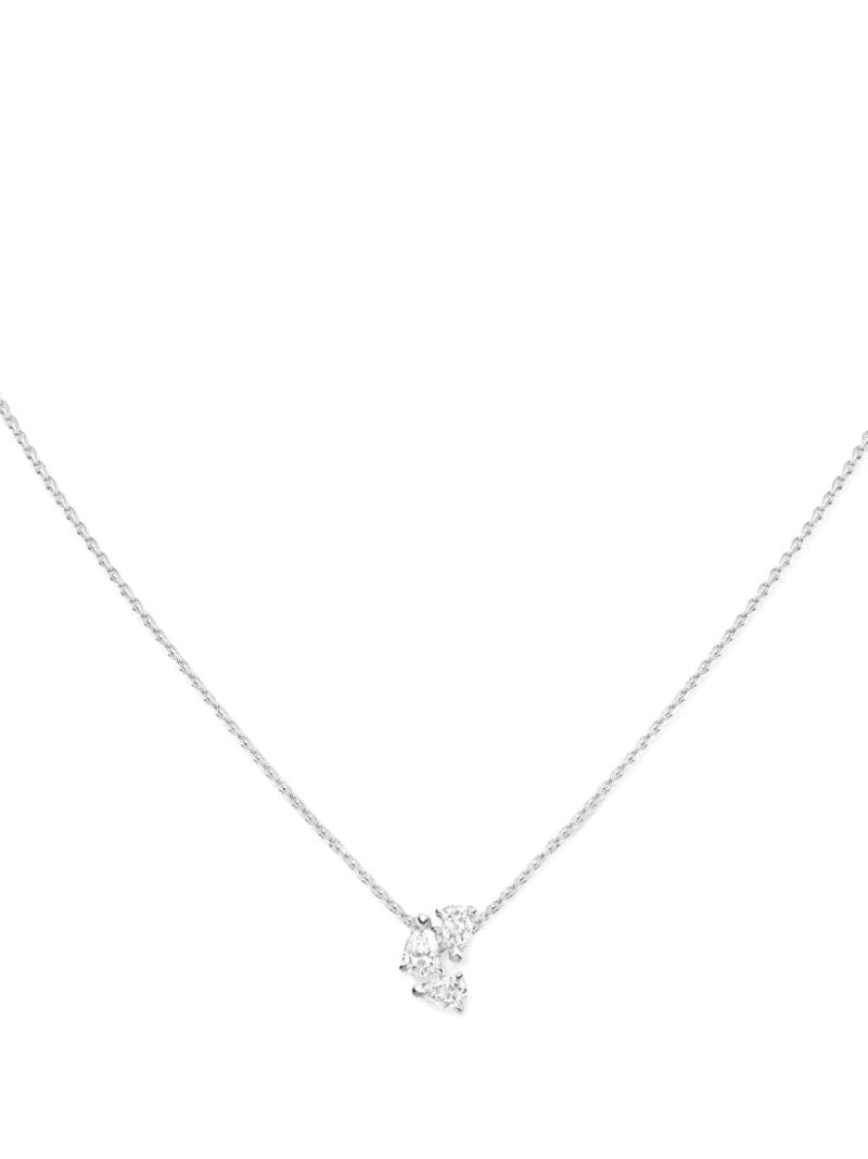 18kt White Gold Continuity Diamond Necklace