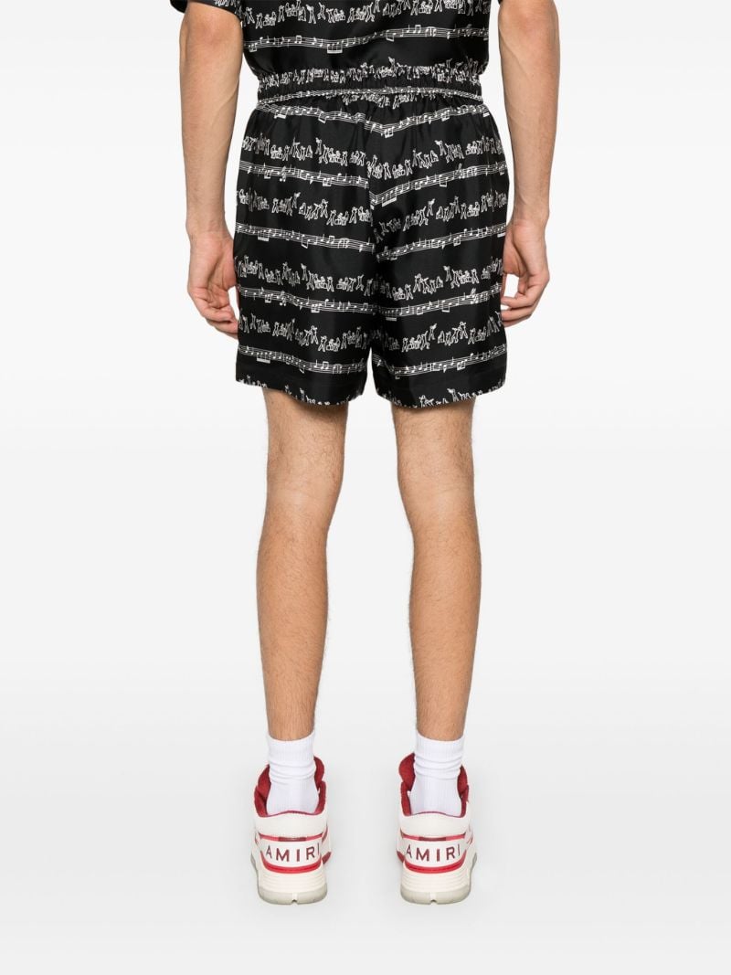 Graphic-print Shorts