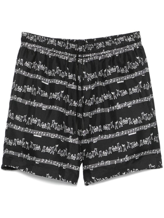 Graphic-print Shorts
