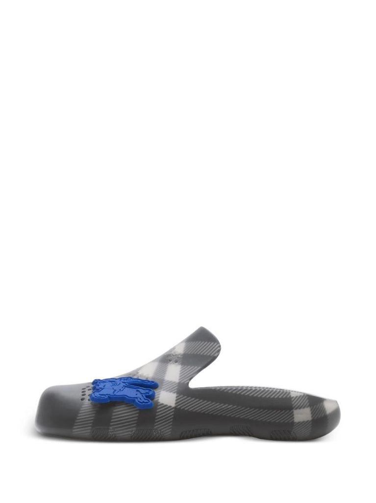 Checked Stingray Clogs