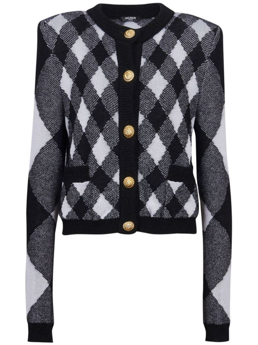 Vichy Cardigan
