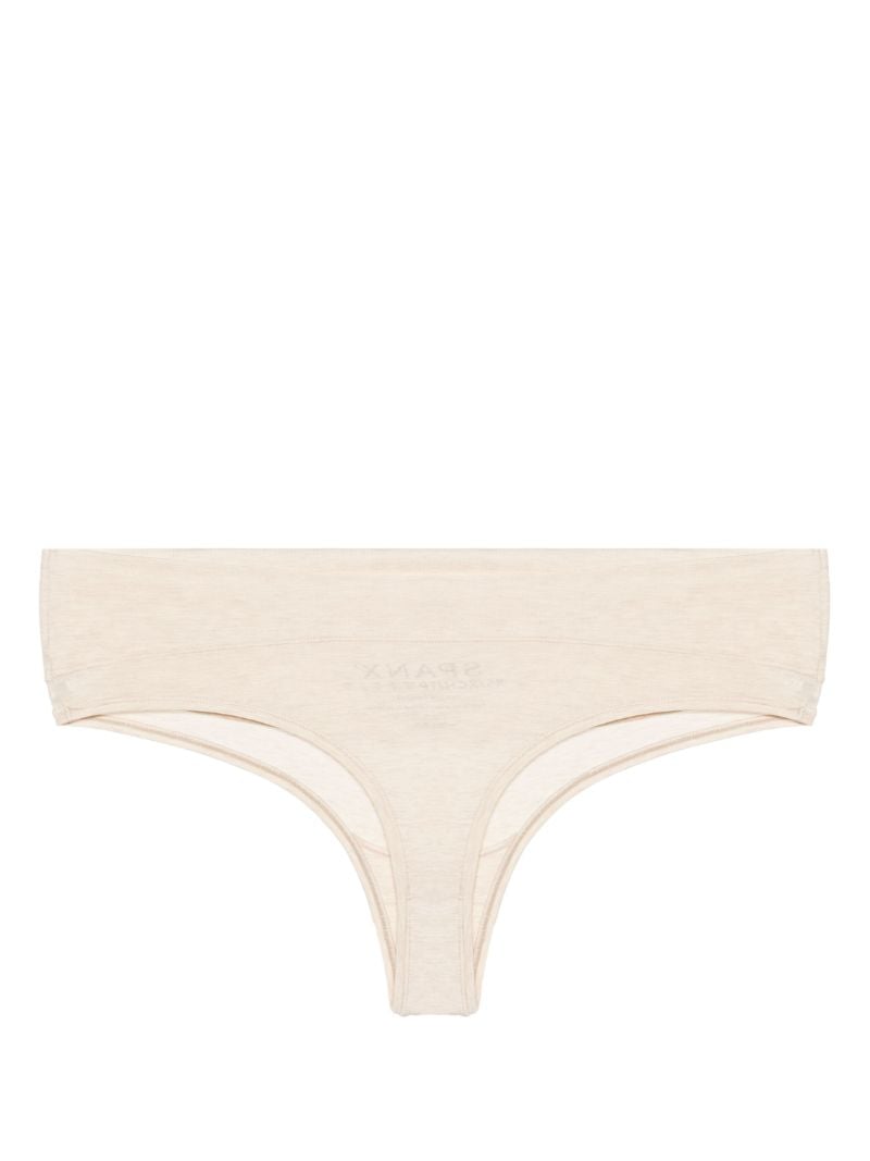 Cotton Comfort Control Thong (pack of Two)