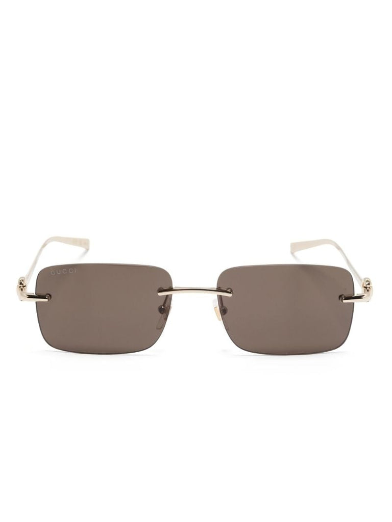 Rectangle-frame Sunglasses