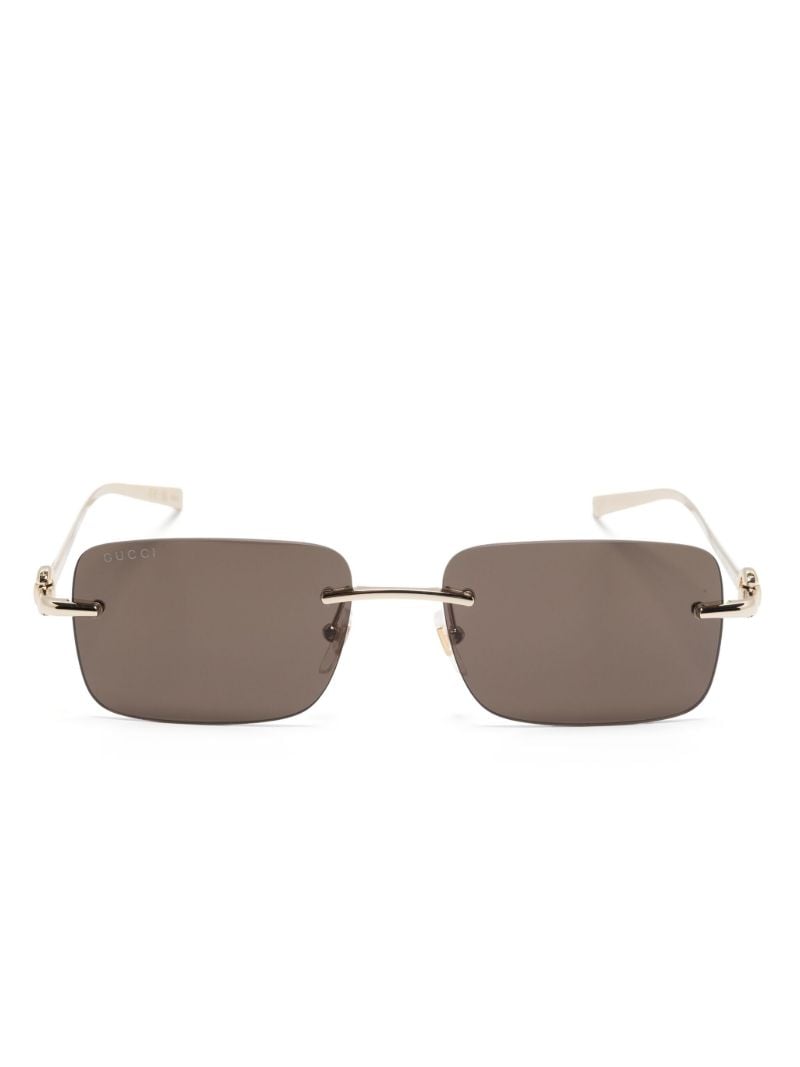 Rectangle-frame Sunglasses
