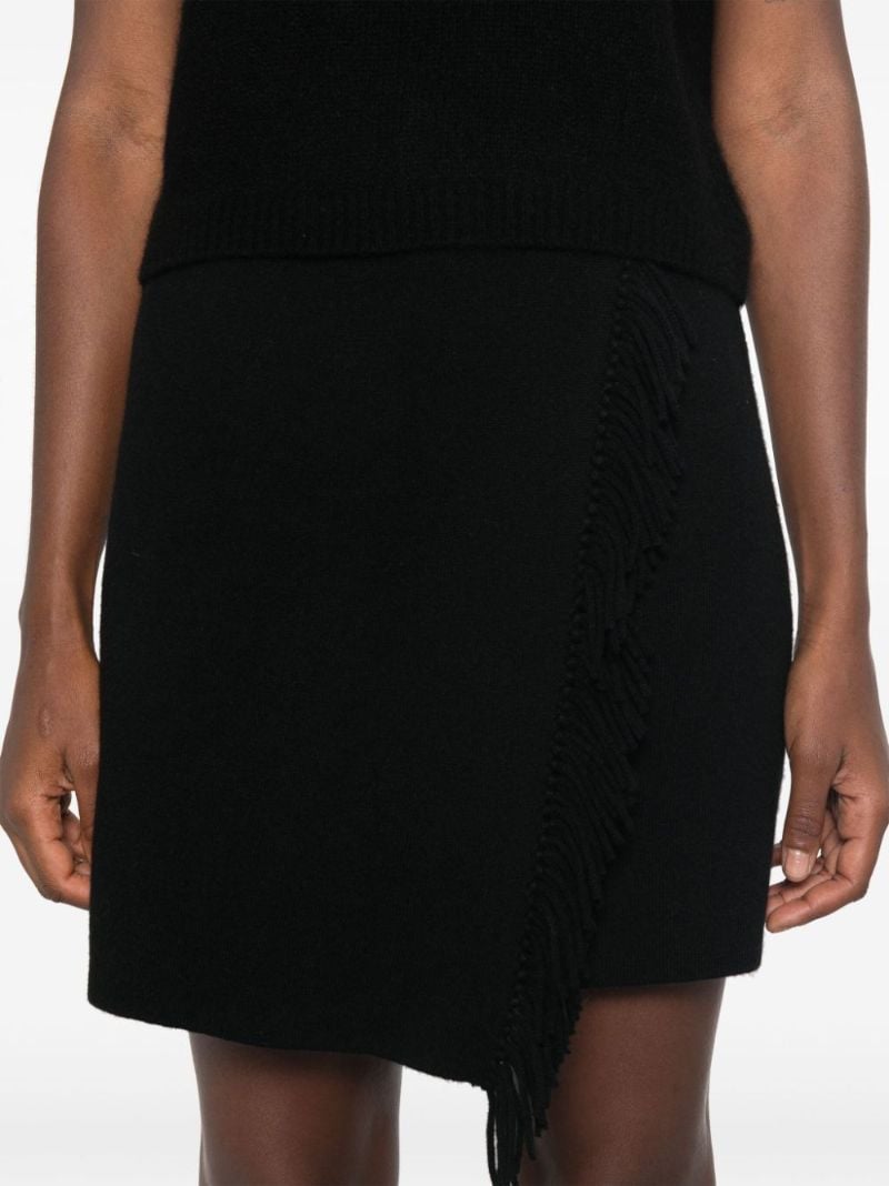 Fringe Wrap Skirt