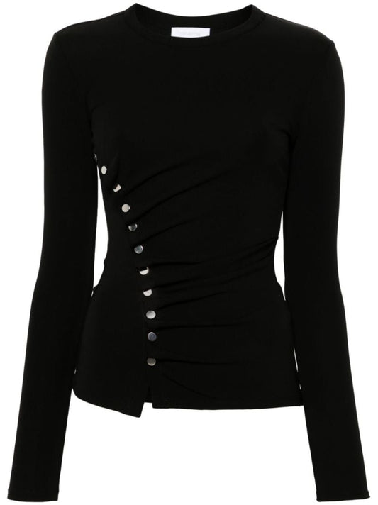 Black Studded Top