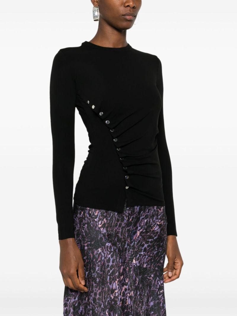 Black Studded Top