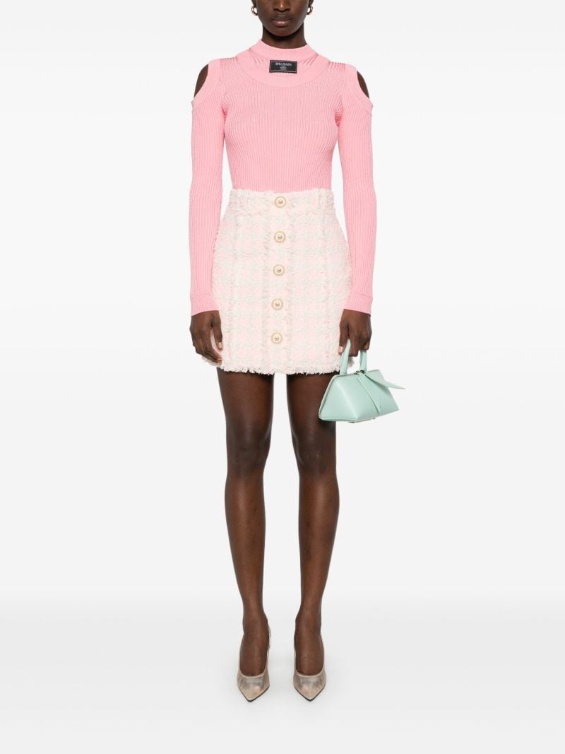 Tweed Mini Skirt
