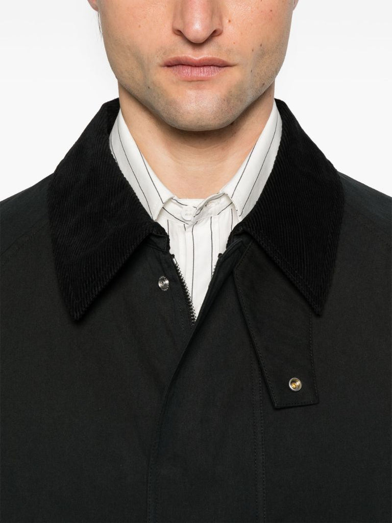 Black Press-stud Bomber Jacket