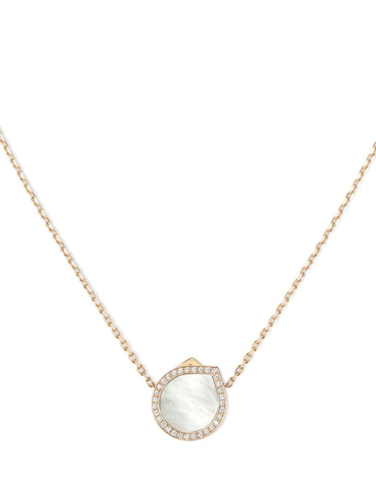 18kt Yellow Gold Continuity Diamond Necklace