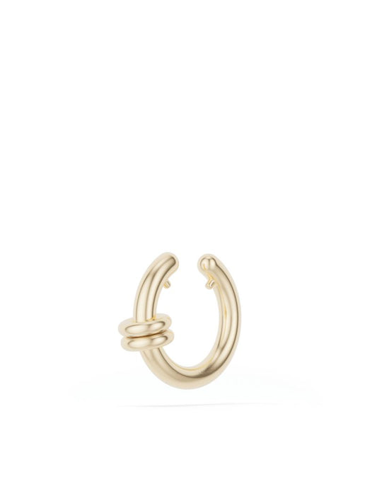 18k Yellow Gold Waning Ear Cuff