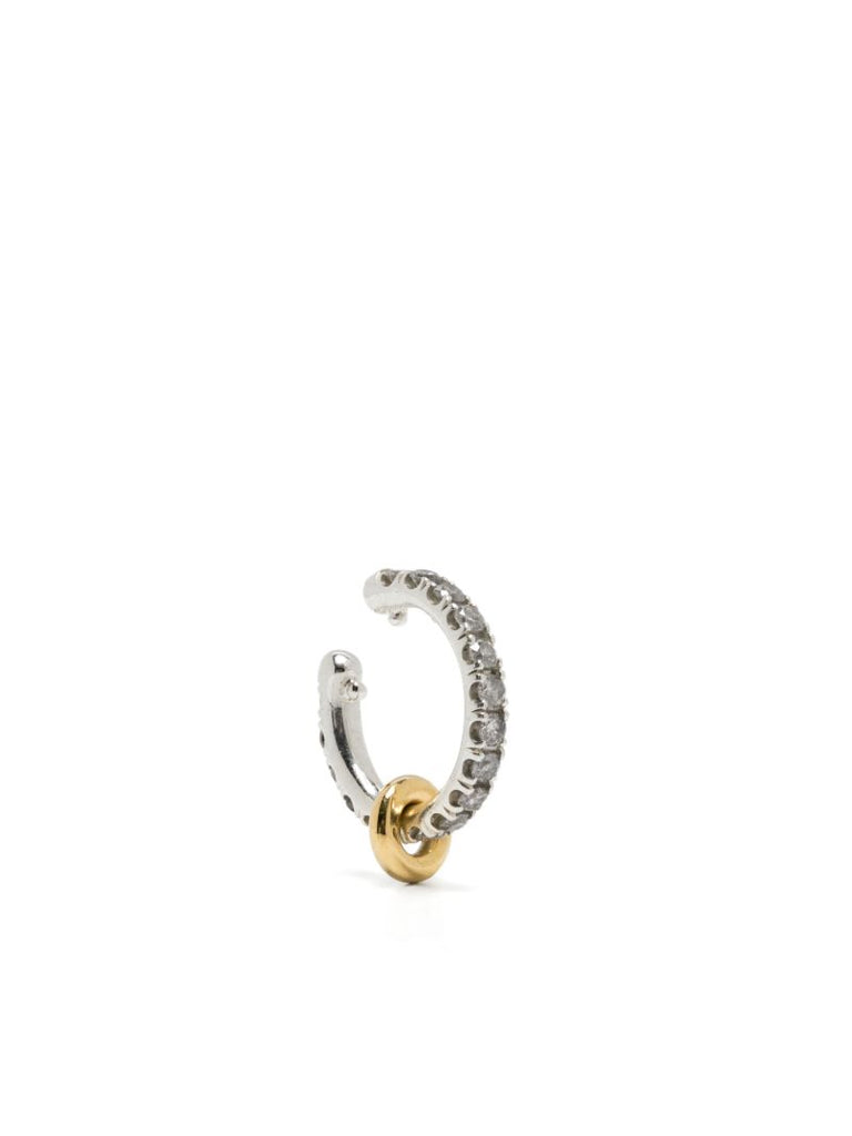 18k Yellow Gold Elara Diamond Ear Cuff