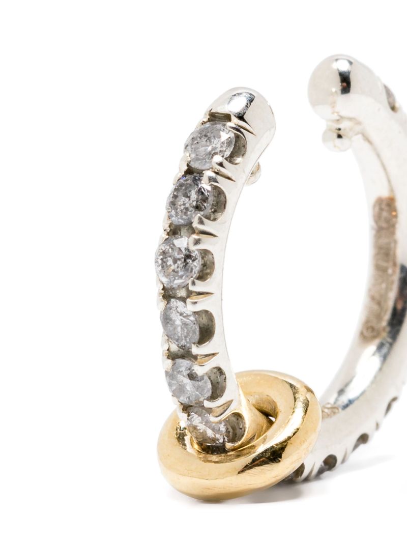 18k Yellow Gold Elara Diamond Ear Cuff