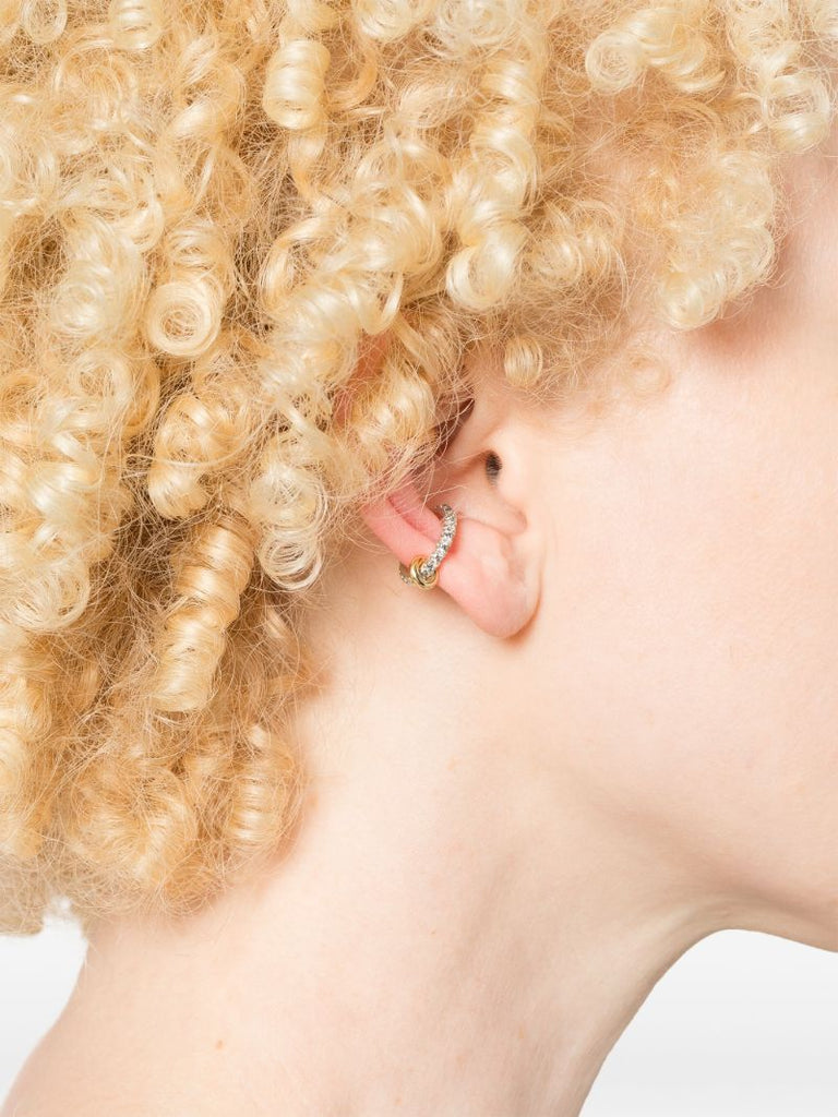 18k Yellow Gold Elara Diamond Ear Cuff