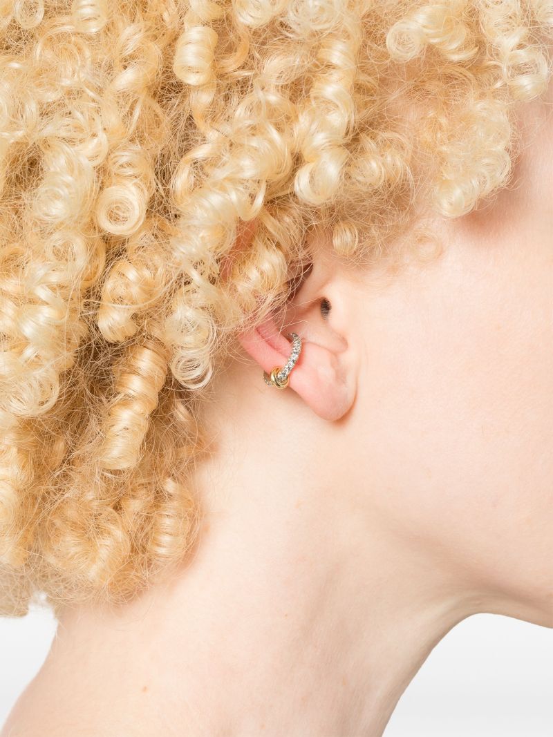 18k Yellow Gold Elara Diamond Ear Cuff