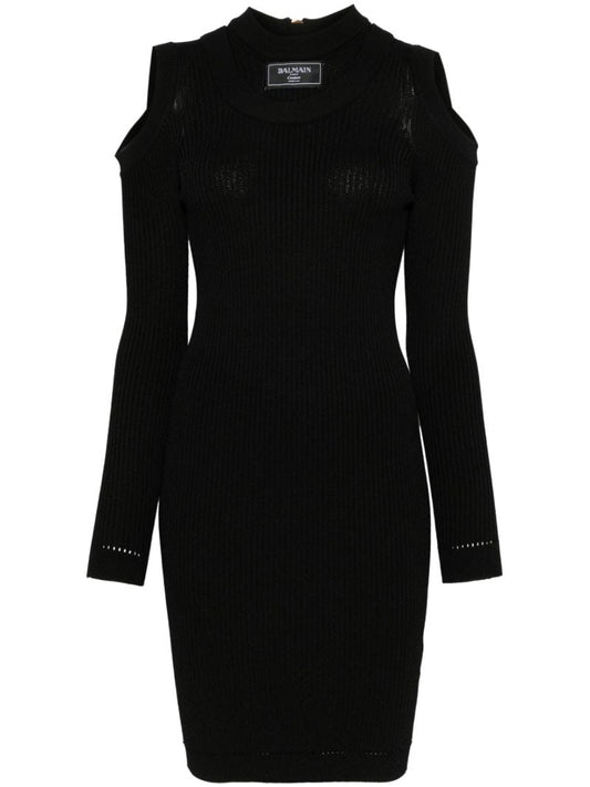 Ribbed Mini Dress