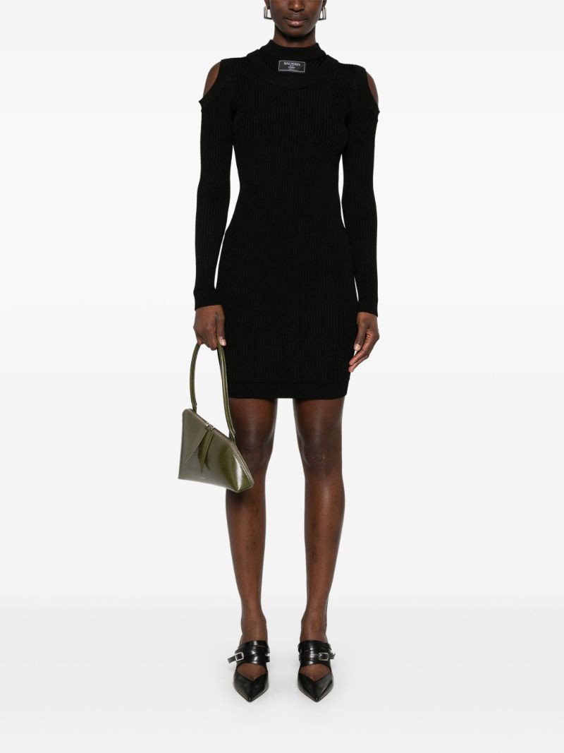Ribbed Mini Dress