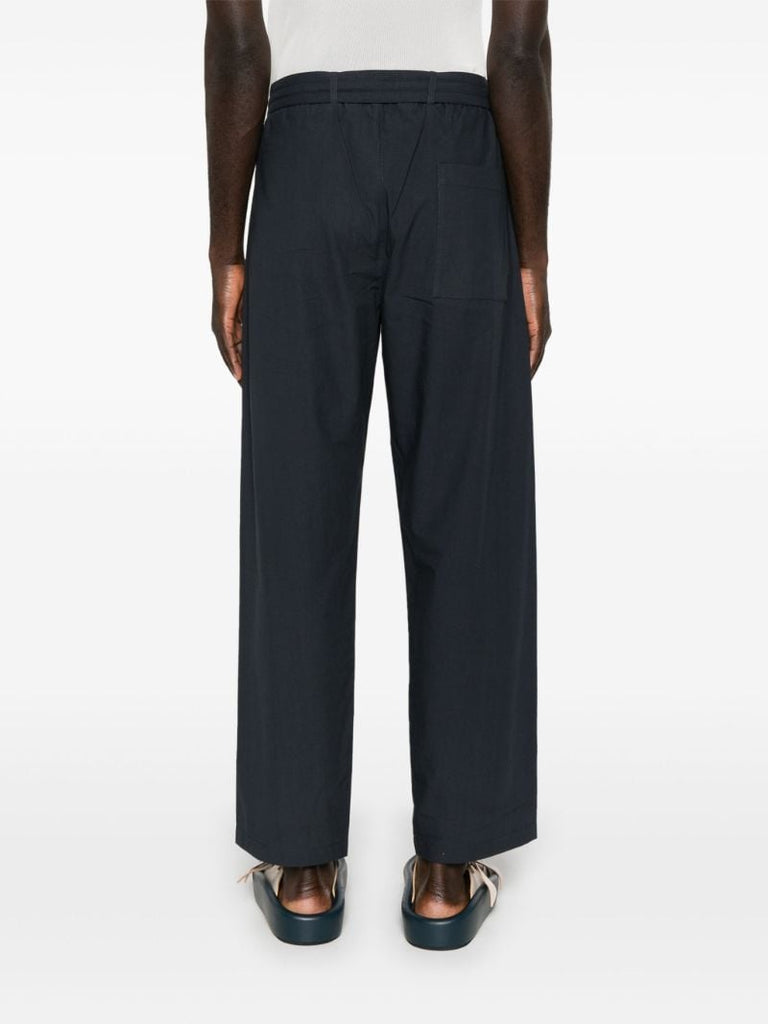 Blue Cotton Trousers