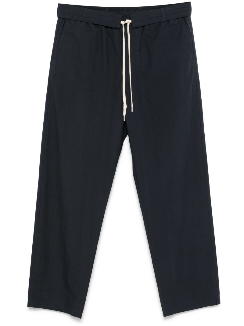 Blue Cotton Trousers