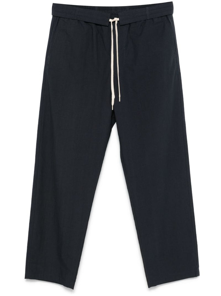 Blue Cotton Trousers
