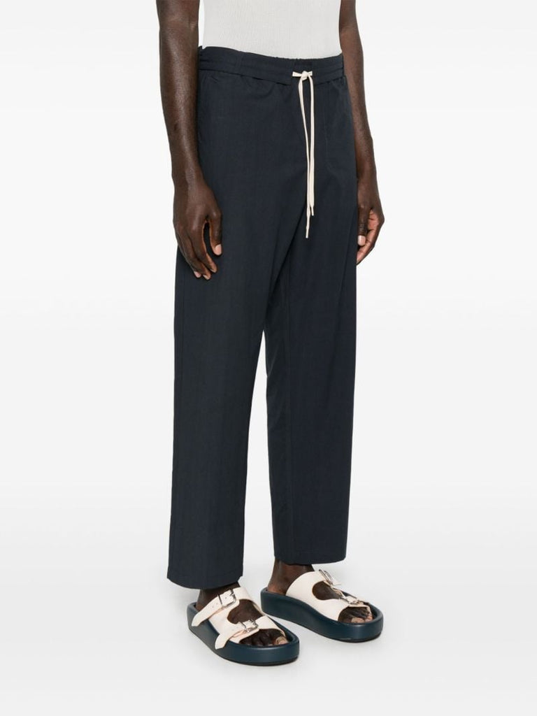 Blue Cotton Trousers