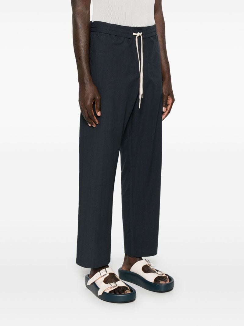 Blue Cotton Trousers