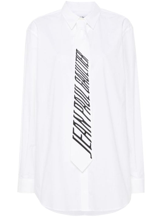 Printed Tie Shirt