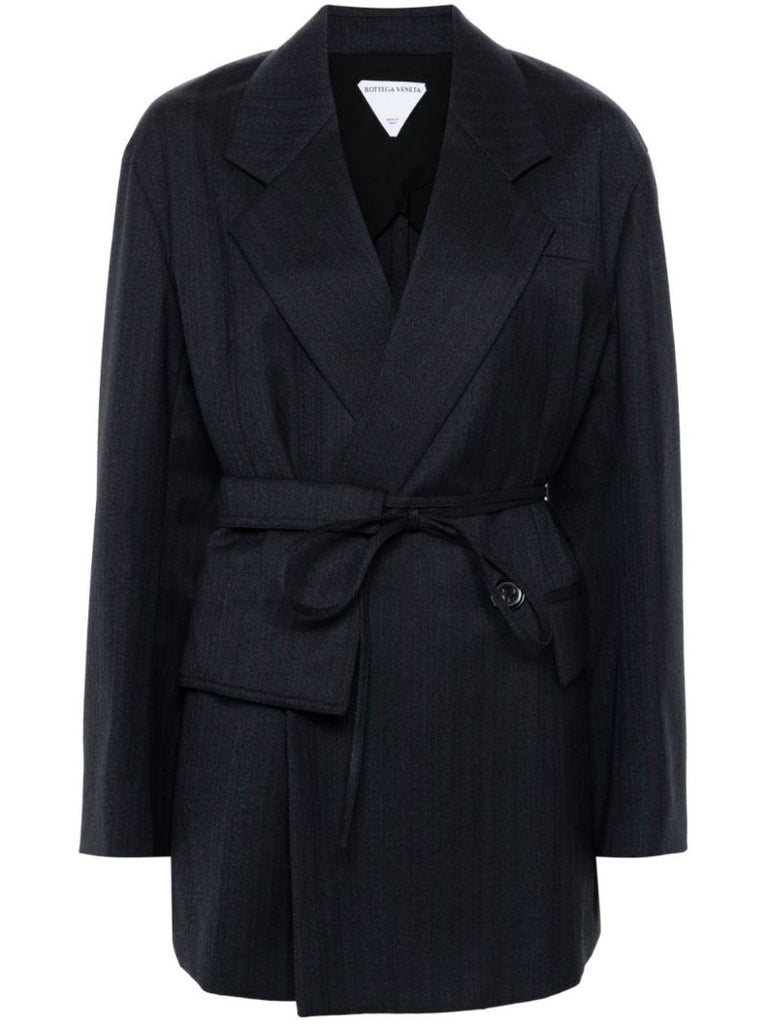 Striped Wool Blazer