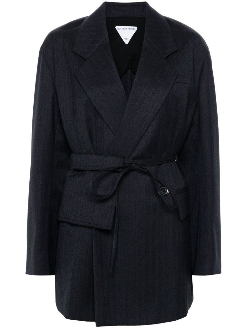 Striped Wool Blazer