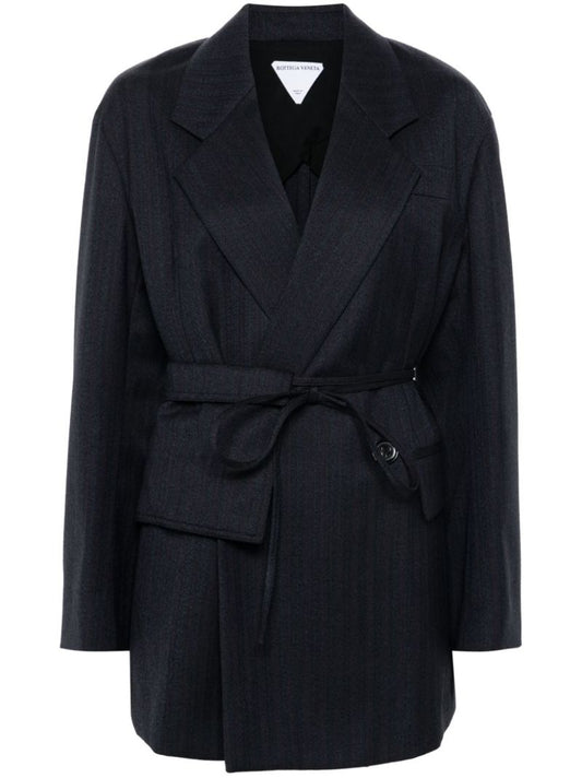 Striped Wool Blazer