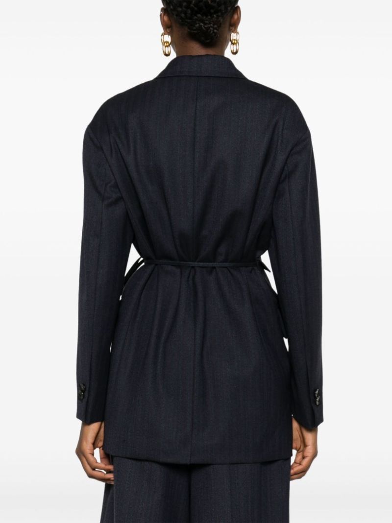 Striped Wool Blazer