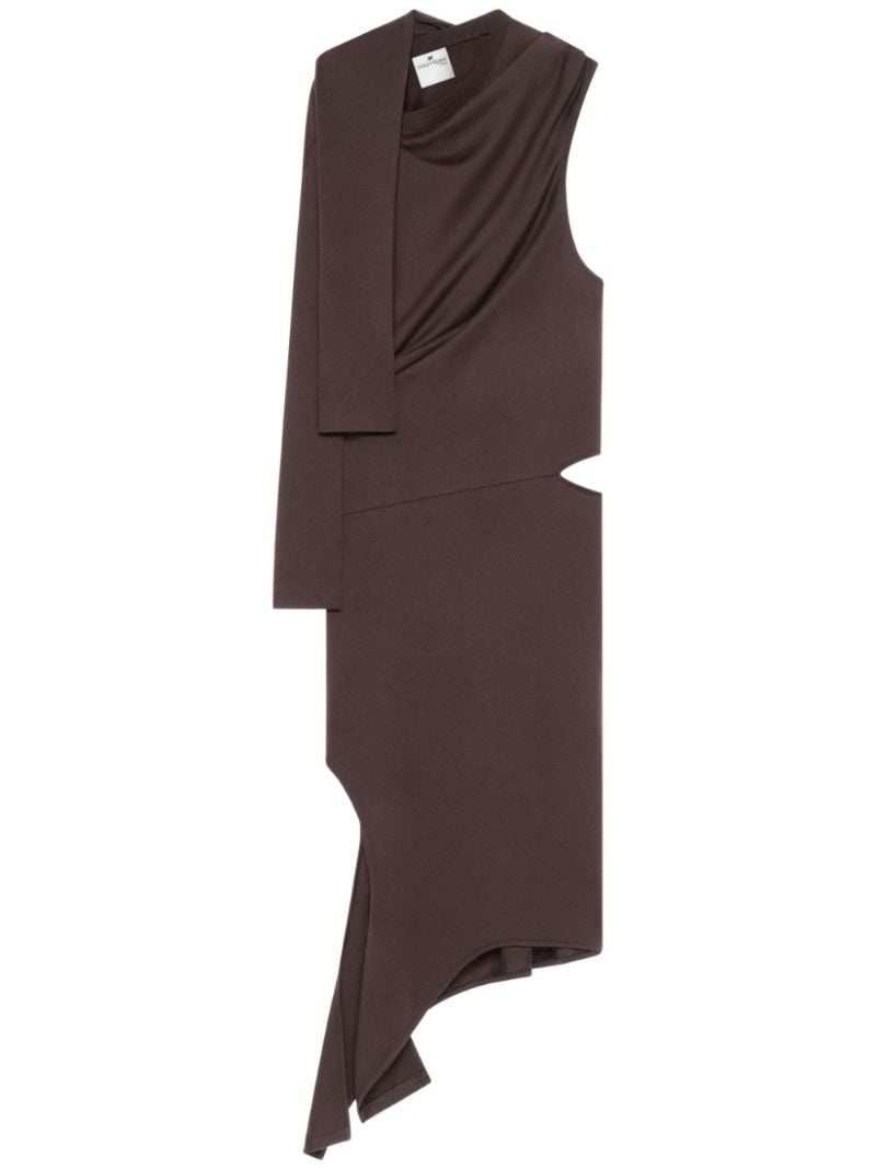 Off-shoulder Midi Dress