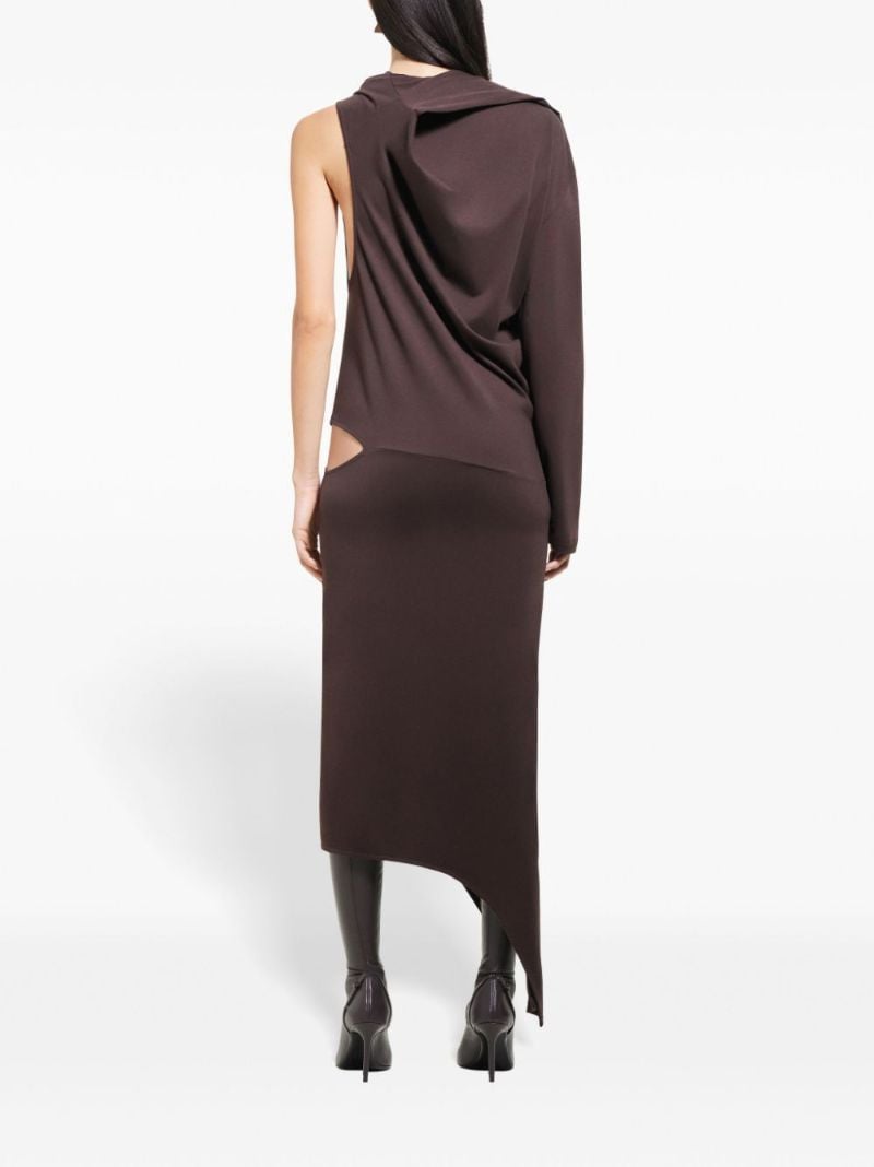 Off-shoulder Midi Dress