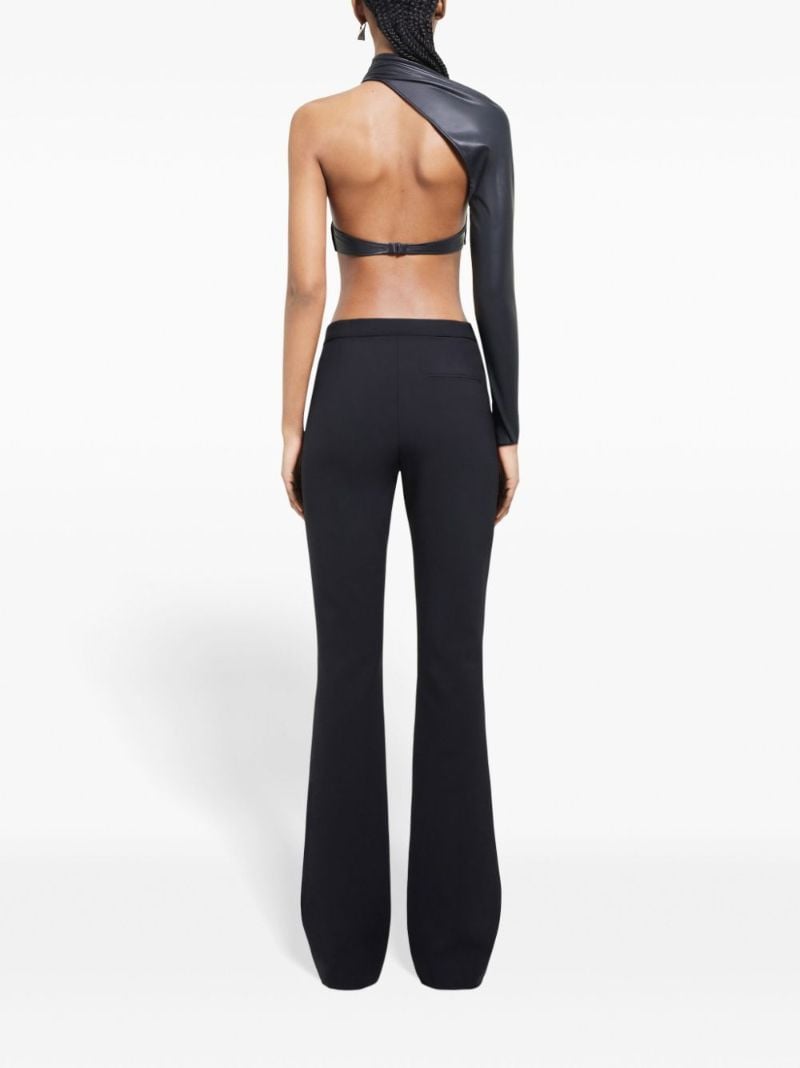 Black Flared Trousers