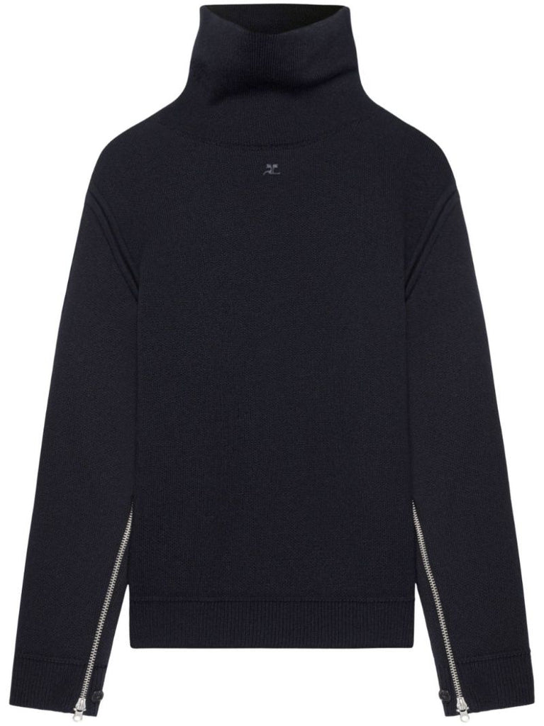 Mock-neck Sweater