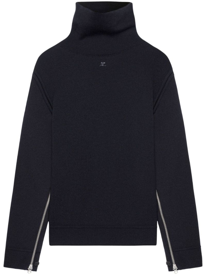 Mock-neck Sweater