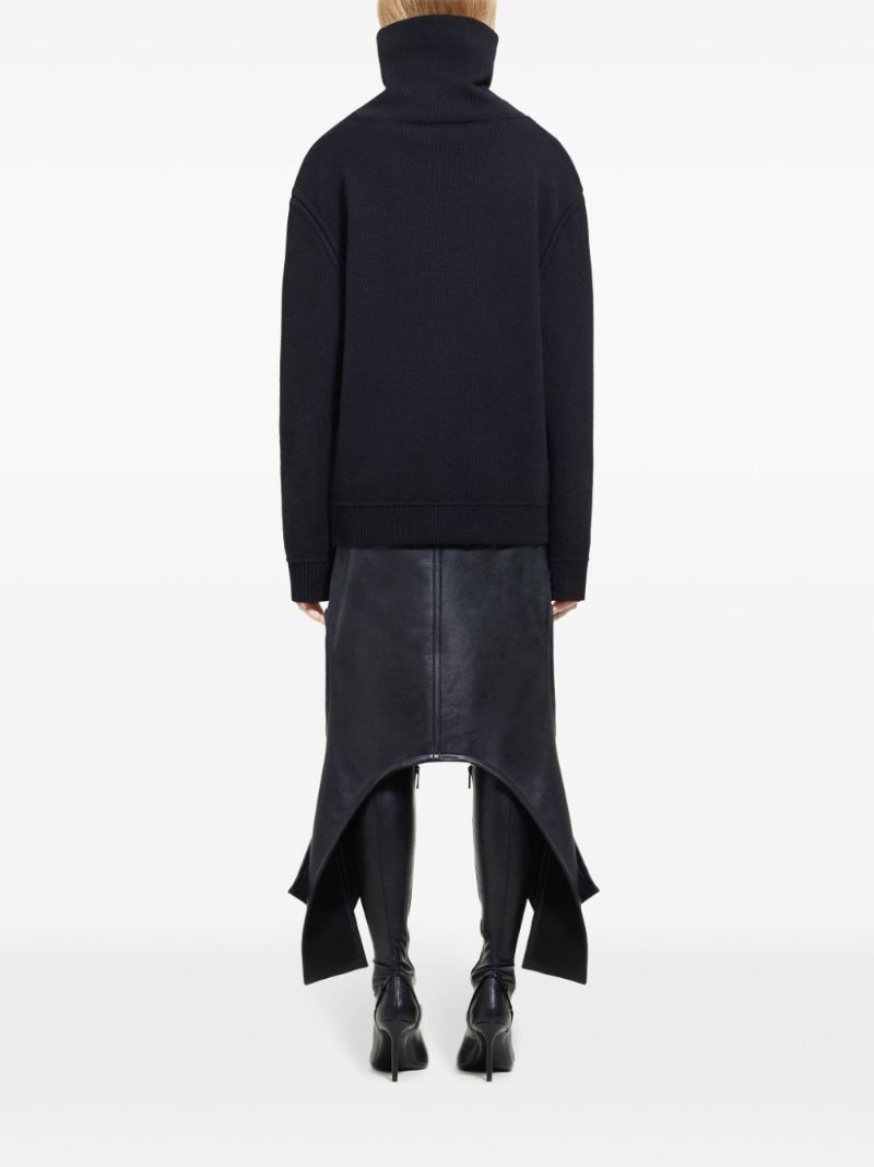 Mock-neck Sweater