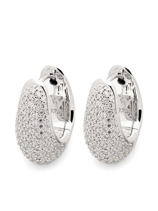 Ice Hoop Earrings