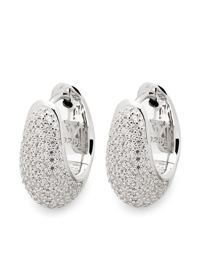Ice Hoop Earrings