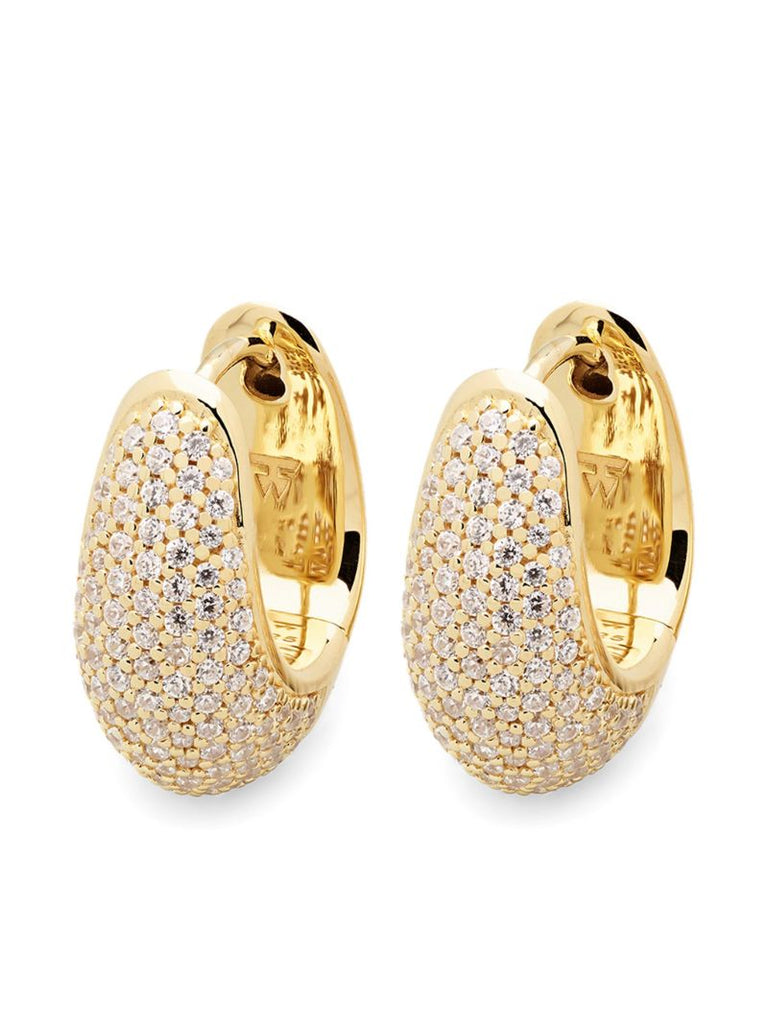 Ice Hoop Earrings