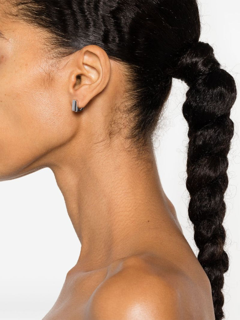 Step Duo Huggie Earrings