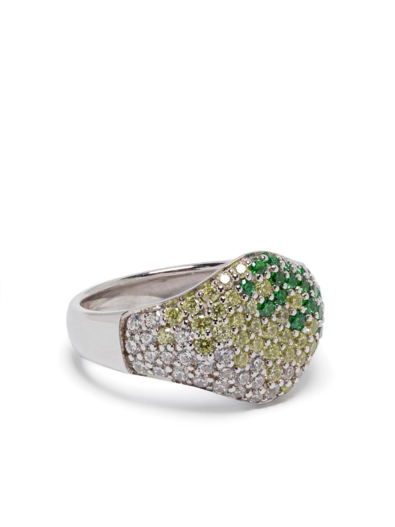 Mini Oval Cocktail Ring